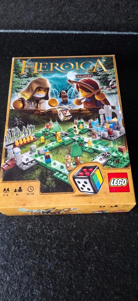 LEGO Heroica Waldurk Bordspel - Compleet en in goede staat, Gebruikt, Overige thema's, Lego, Compleet