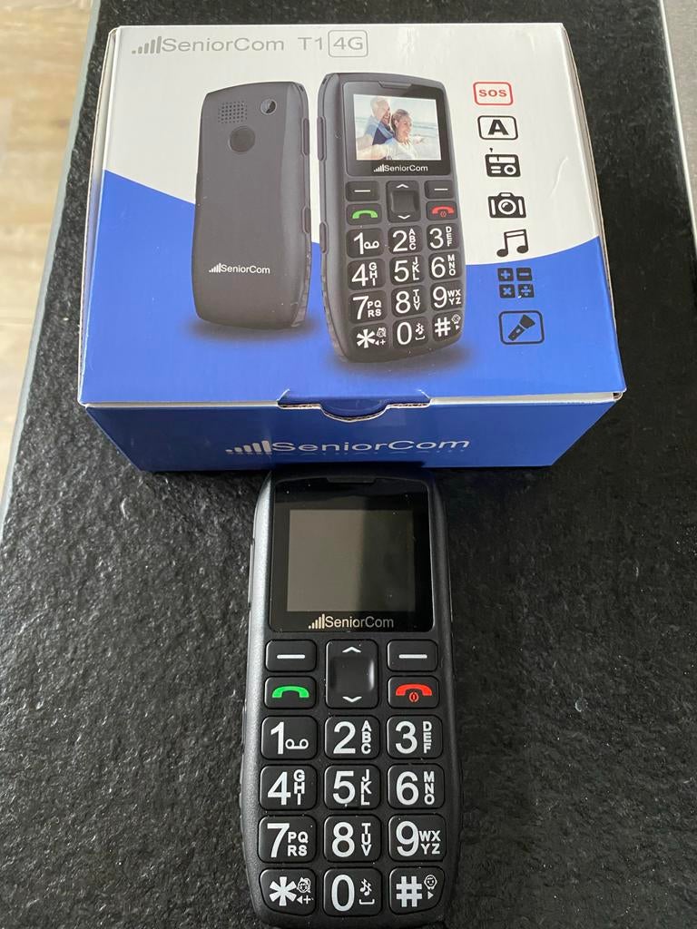 SeniorCom T1 4G Seniorentelefoon, Nieuw, Ophalen of Verzenden, Minder dan 3 megapixel, Klassiek of Candybar