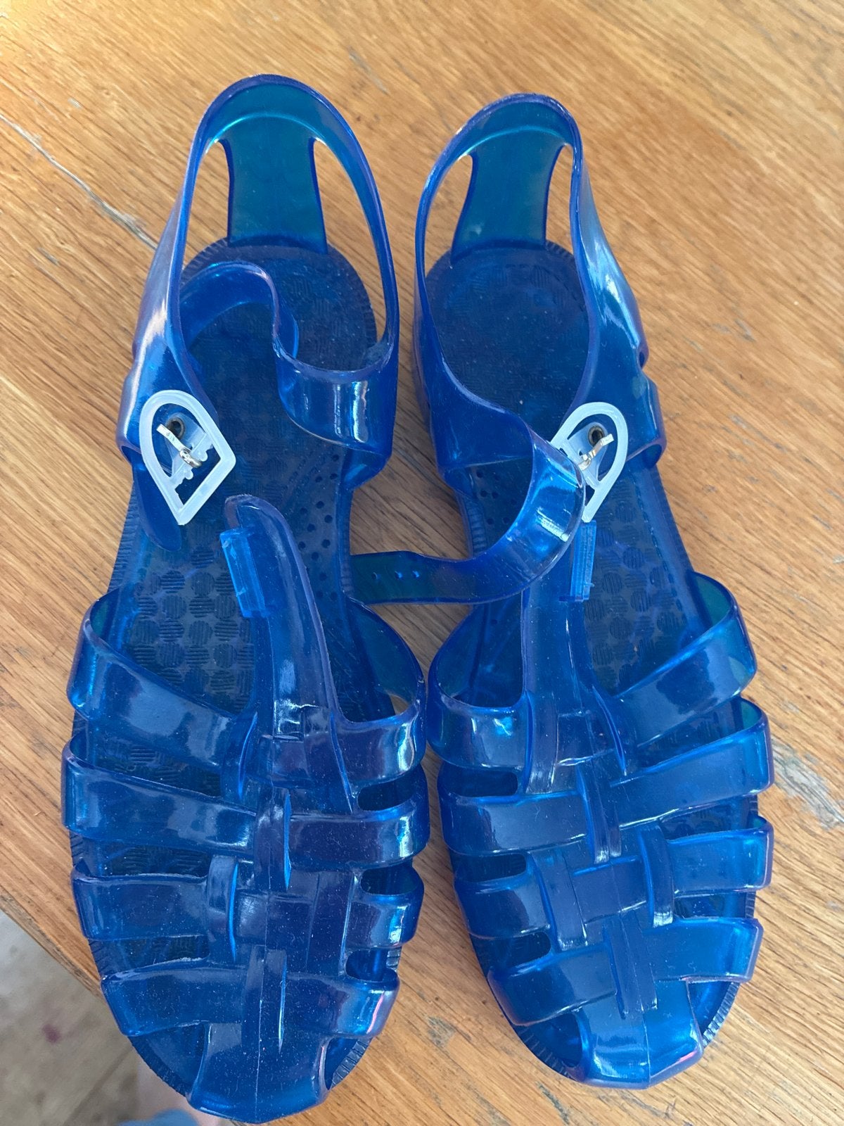Blauwe waterschoenen maat 35 / sandalen - Zo goed als nieuw, Kinderen en Baby's, Ophalen of Verzenden, Zo goed als nieuw, Jongen of Meisje