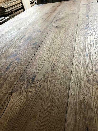 EIKEN VLOER GEBORSTELD, GEROOKT EN GEOLIED, Ophalen of Verzenden, Nieuw, 75 m² of meer