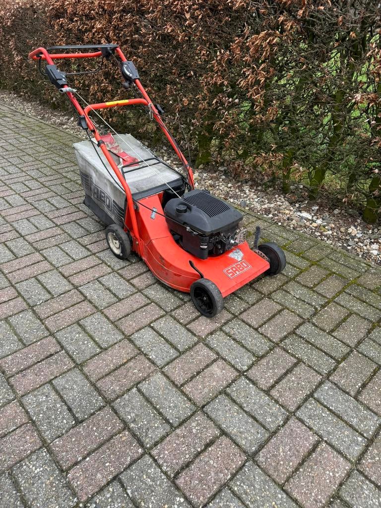 Sabo turbostar 52cm Duwmaaier, Ophalen, Cirkelmaaier, Gebruikt, Versnellingen