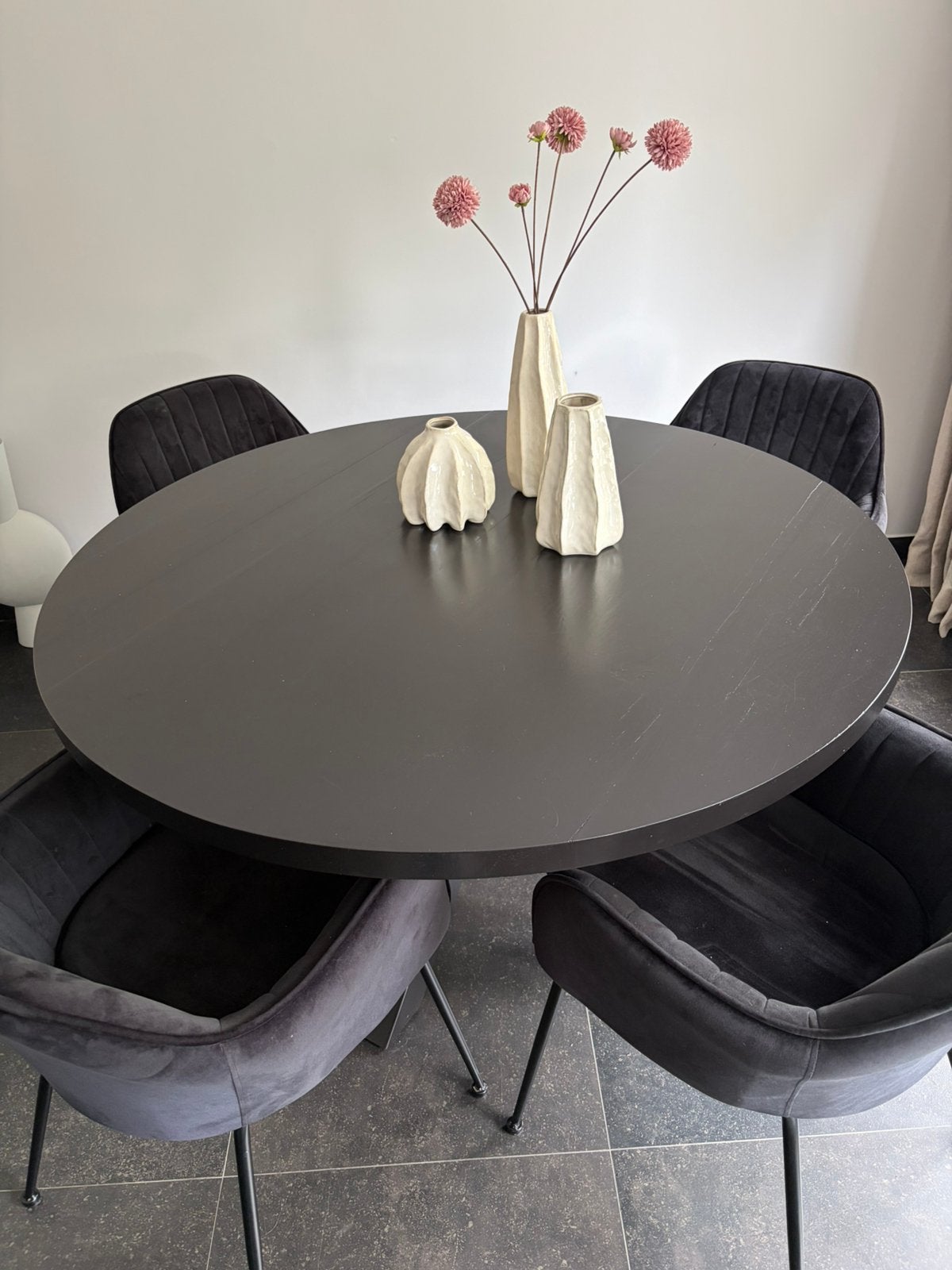 Super mooie eethoek met 4 stoelen, Ophalen, 200 cm of meer, 50 tot 100 cm, Zo goed als nieuw