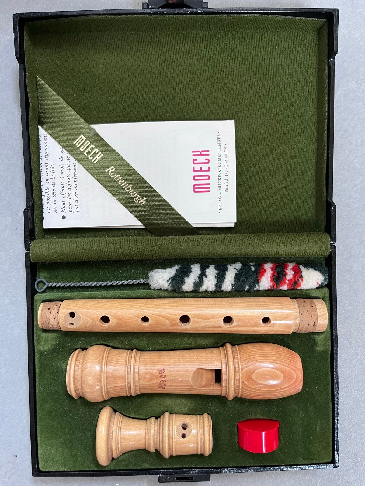 Moeck Rottenburgh sopraanblokfluit nr229 - In goede staat, Ophalen of Verzenden, Zo goed als nieuw, Alt, Met koffer, hoes of etui