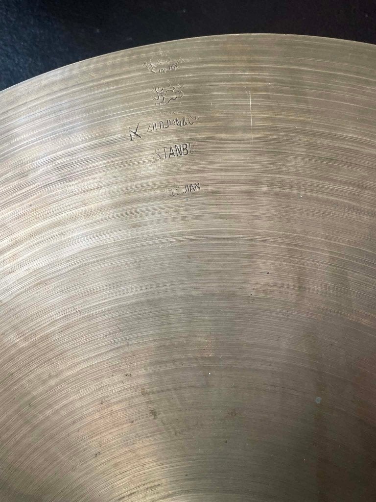 K Zildjian & Co  crash 16"  stamp type III (1950-57 ), Muziek en Instrumenten, Ophalen of Verzenden, Gebruikt, Overige merken