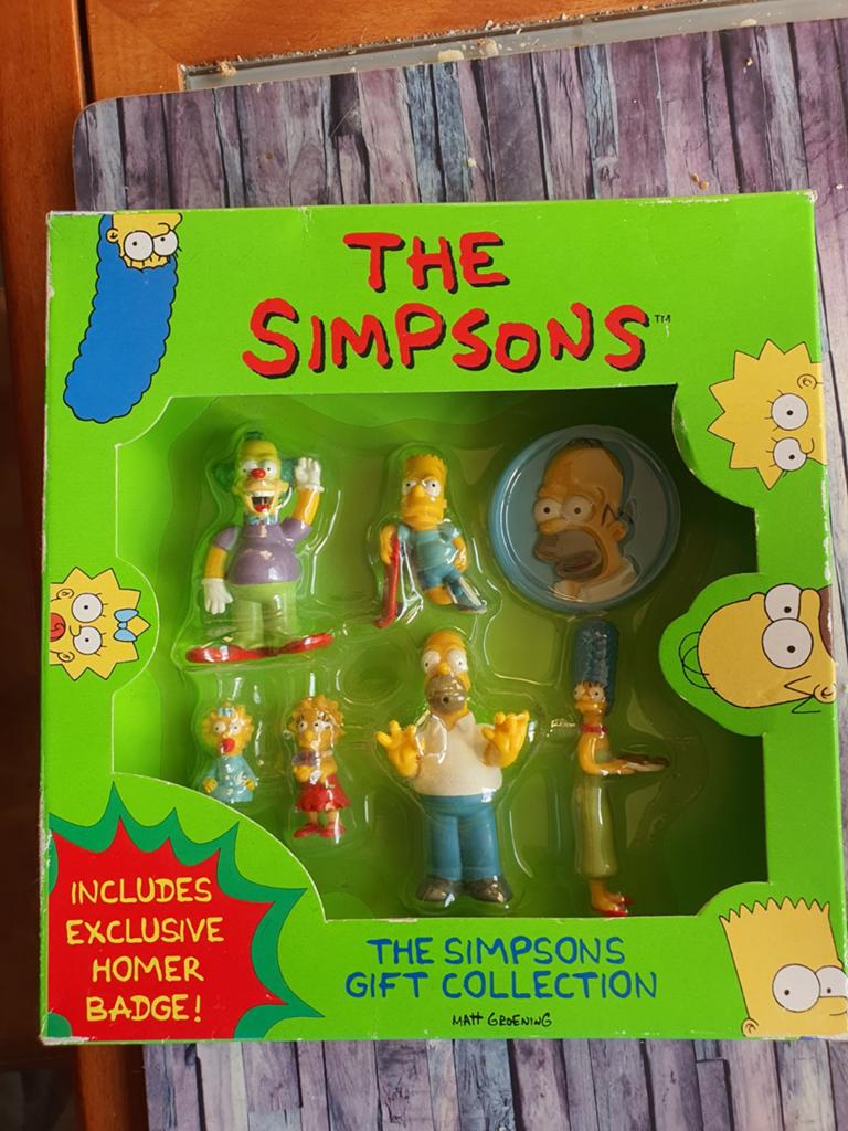 The Simpsons Gift Collection 1997 - Zeldzame Set Figuren, Ophalen of Verzenden, Zo goed als nieuw