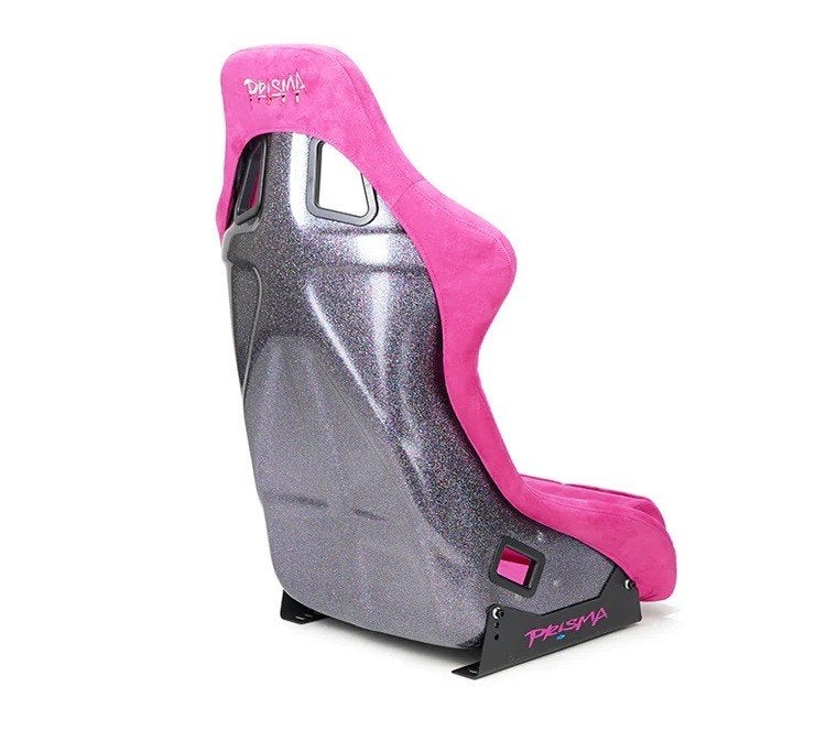 NRG Prisma Wonda Alcantara Roze Fuchsia Kuipstoel Sportstoel, Auto diversen, Ophalen of Verzenden