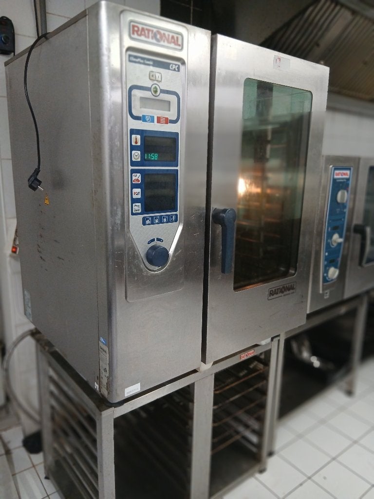 Rational CPC 101 Combi-steamer 10x GN 1/1met onderstel, Ophalen, Gebruikt, Ovens, Magnetrons en Steamers