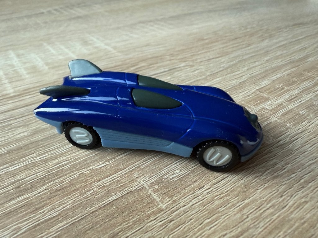 Hot wheels 1994 Turbine 4-2 Mattel blauw (Mcdonald's), Ophalen of Verzenden, Zo goed als nieuw