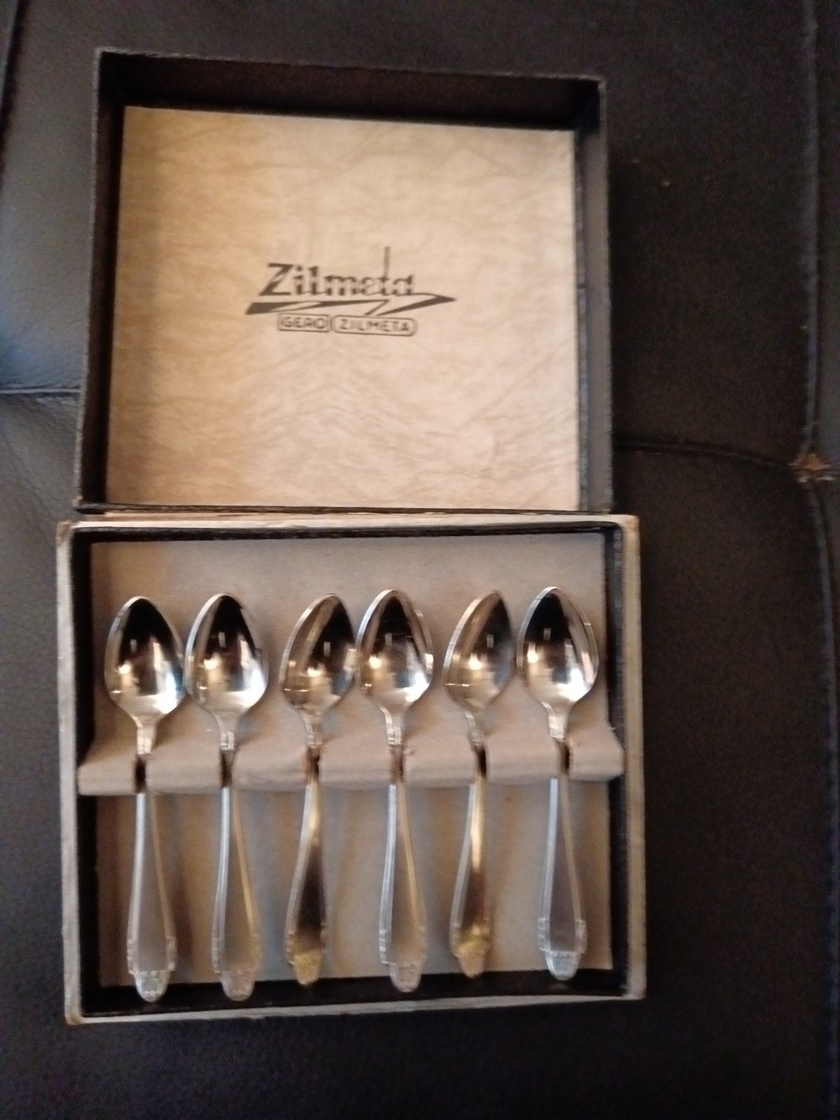 Gero Zilmeta 763 lepels in originele doos, Ophalen of Verzenden
