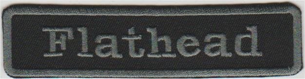 Harley Davidson Flathead patch embleem #2, Verzenden, Nieuw