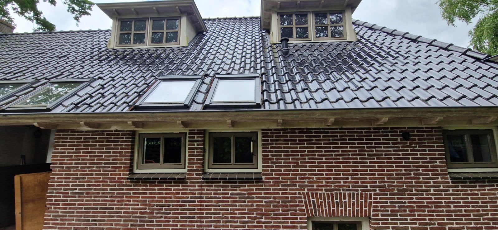 Dakkapellen hardhout met dubbel glas, Gebruikt, 80 tot 120 cm, 80 tot 120 cm, Ophalen of Verzenden