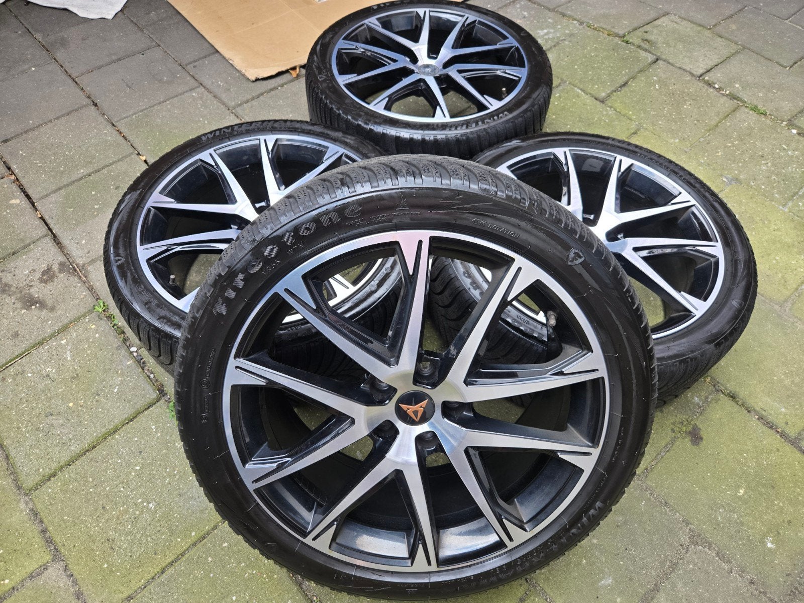 19" Orig BiColor Cupra Ateca Formentor banden velgen, 19 inch, 245 mm, Verzenden, Banden en Velgen