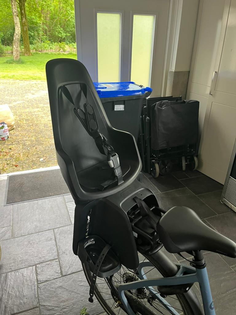 Fietsstoeltje Bobike achterzitje, Fietsen en Brommers, Ophalen, Gebruikt, Achterzitje