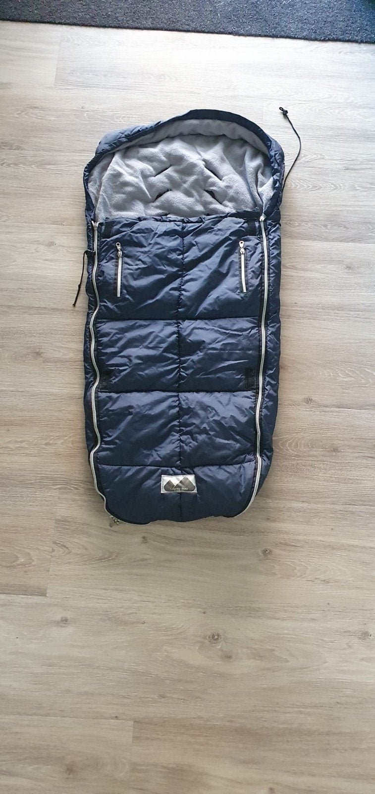 Donkerblauwe voetenzak voor kinderwagen of buggy, Kinderen en Baby's, Dekens, Slaapzakjes en Inbakerproducten, Gebruikt, Overige typen