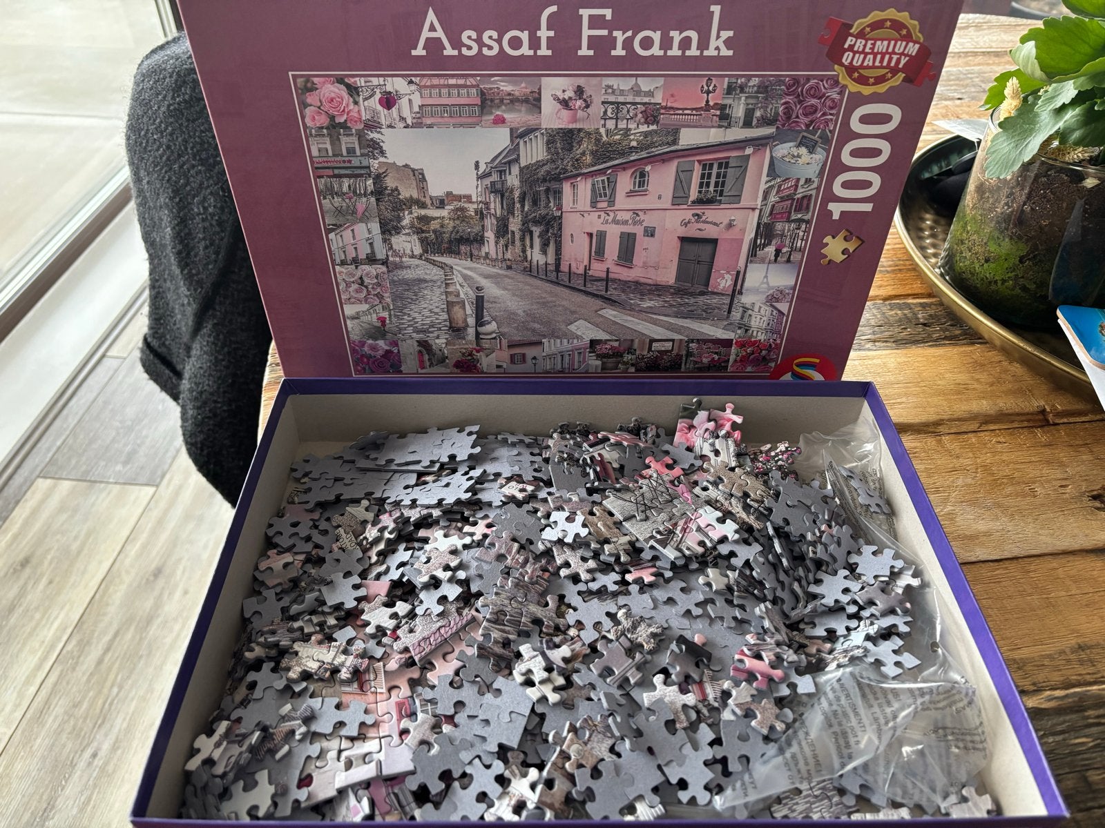 Schmidt Puzzel Assaf Frank 1000 stukjes, Ophalen, 500 t/m 1500 stukjes, Gebruikt, Legpuzzel