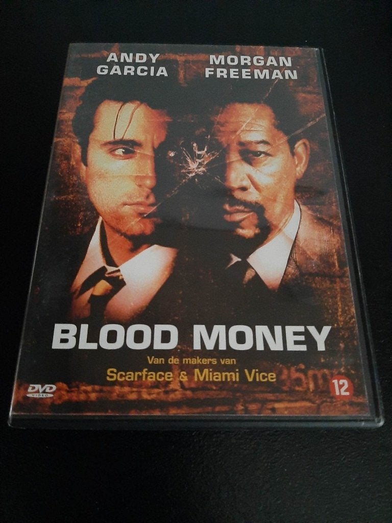 Blood money, Andy Garcia, Morgan Freeman!, Vanaf 12 jaar, Ophalen of Verzenden, Gebruikt, Actiethriller