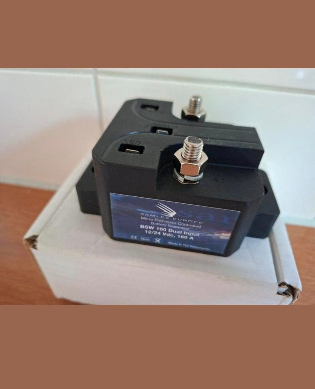 Samlex Battery Separator nieuw in doosje., Caravans en Kamperen, Ophalen of Verzenden, Nieuw