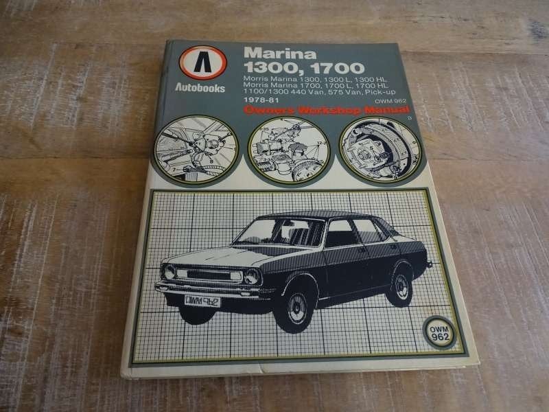 Morris Marina - Werkplaatshandboek Autobooks 1978 - 1981, Verzenden, Gelezen, Overige merken