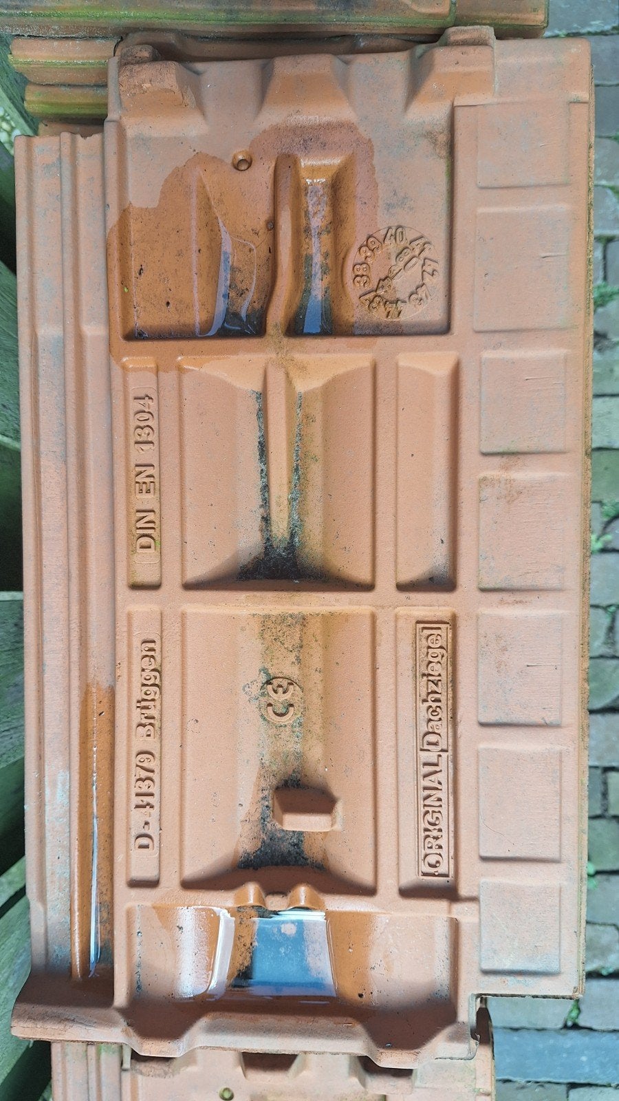 32 dakpannen en 4xnokvors. Laumans rood, Doe-het-zelf en Verbouw, Ophalen of Verzenden