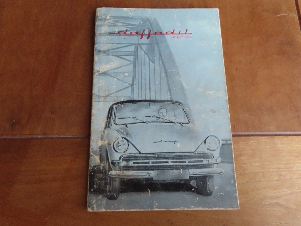 Instructieboek DAF Daffodil ca 1963, Ophalen of Verzenden