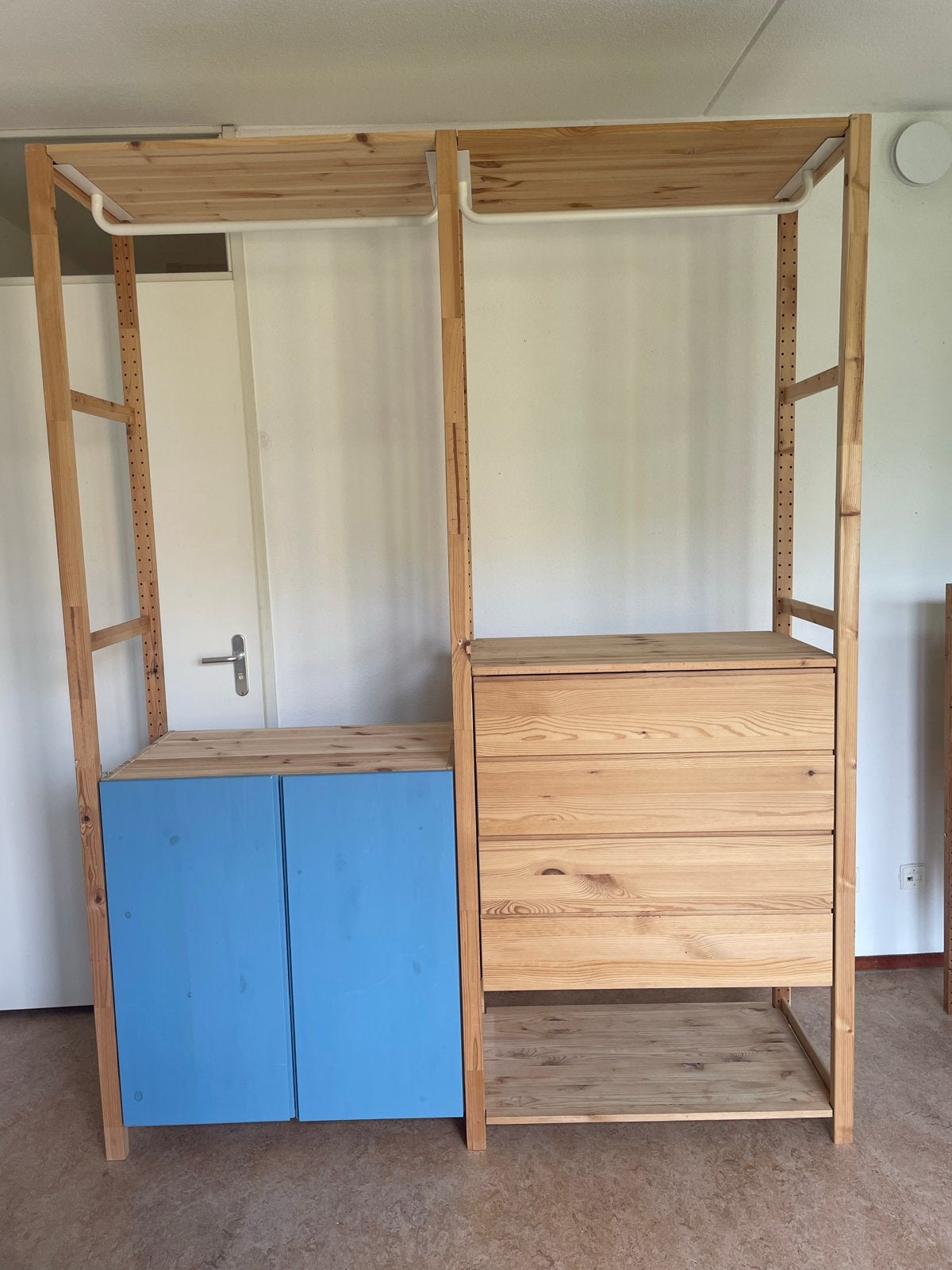 IKEA IVAR Kast/Opbergsysteem 50cm diep met lades en deuren, Huis en Inrichting, Kasten | Kledingkasten, Ophalen, Gebruikt, 150 tot 200 cm