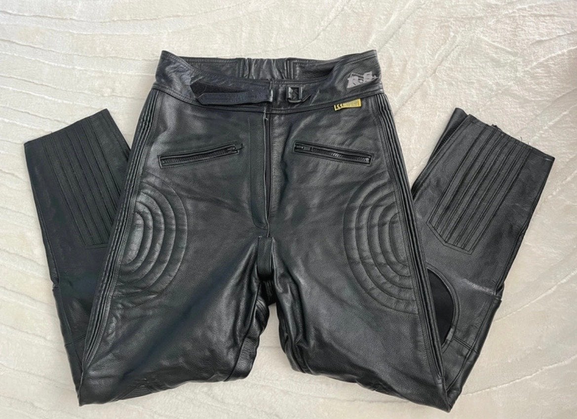 R.S. Performance Protection Leren Motorbroek, Motoren, Kleding | Motorkleding, Ophalen of Verzenden, Tweedehands, Dames, Broek | leer