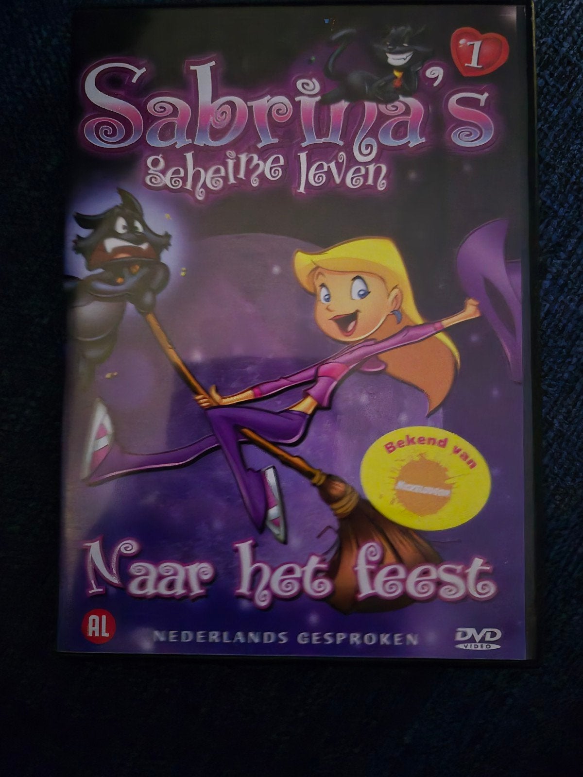Sabrina's Geheime Leven - Naar het Feest (DVD), Europees, Animatie, Alle leeftijden, Zo goed als nieuw