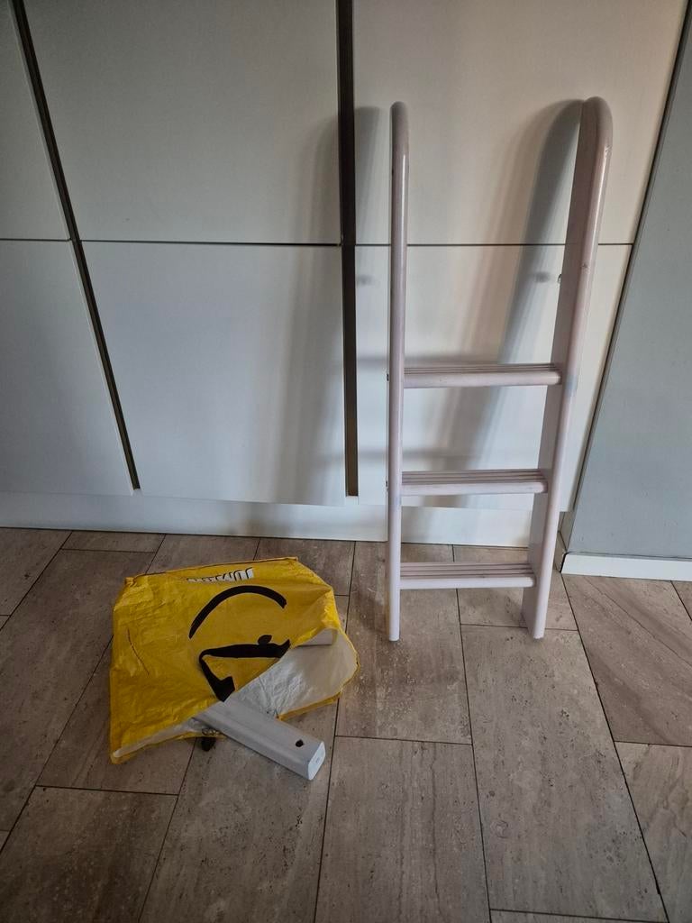 Flexa hoogslaper onderdelen - zonder bed, Ophalen, Eenpersoons, 90 cm, Hoogslaper