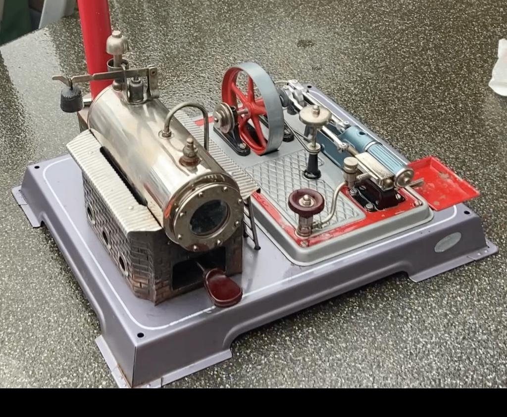 Wilesco D16 stoommachine, Hobby en Vrije tijd, Modelbouw | Auto's en Voertuigen, Gebruikt, Ophalen, Overige merken, Groter dan 1:32