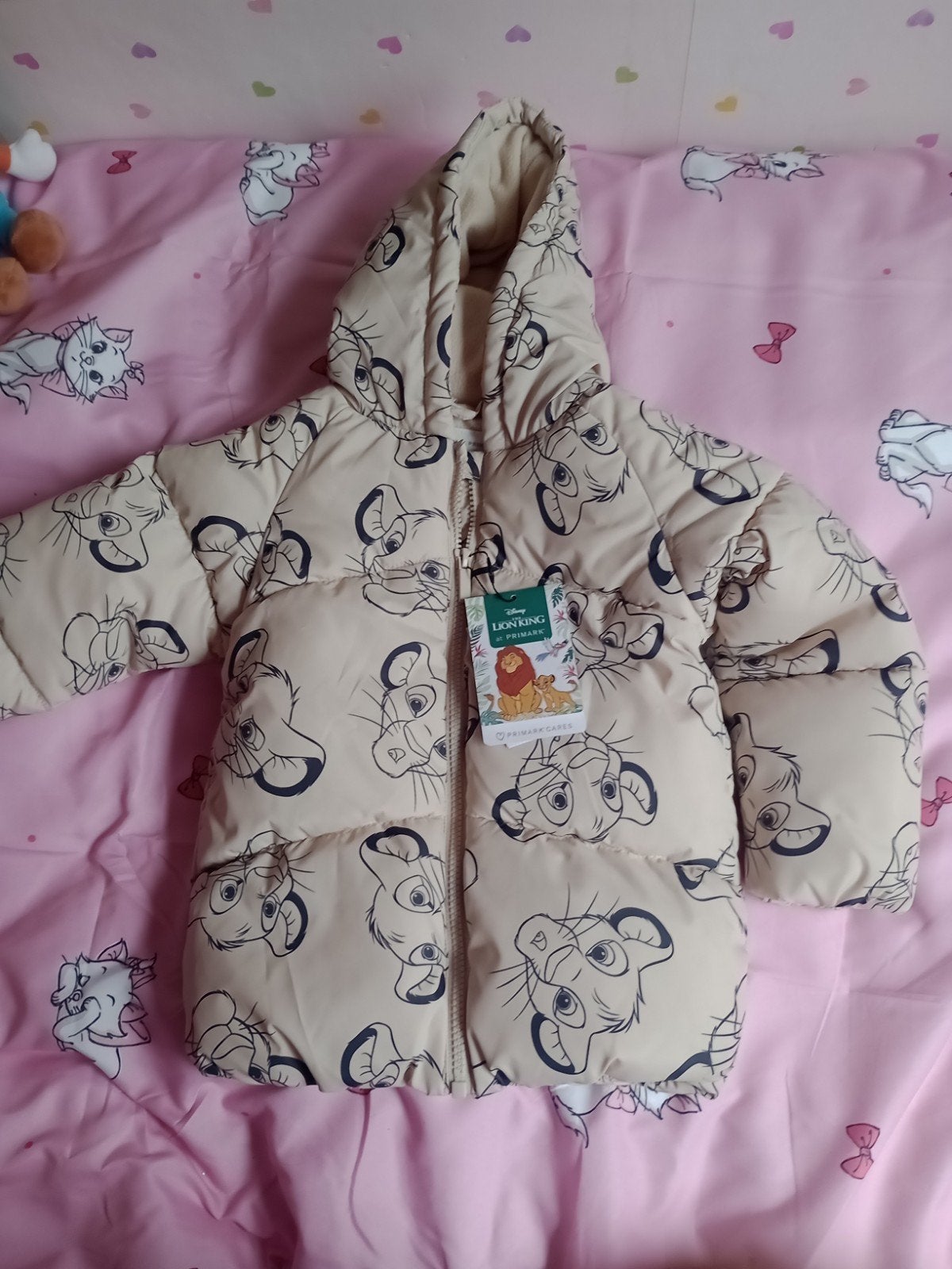 leuke nieuwe warme  disney  jas Simba maar 98, Ophalen of Verzenden, Nieuw, Jongen, Jas
