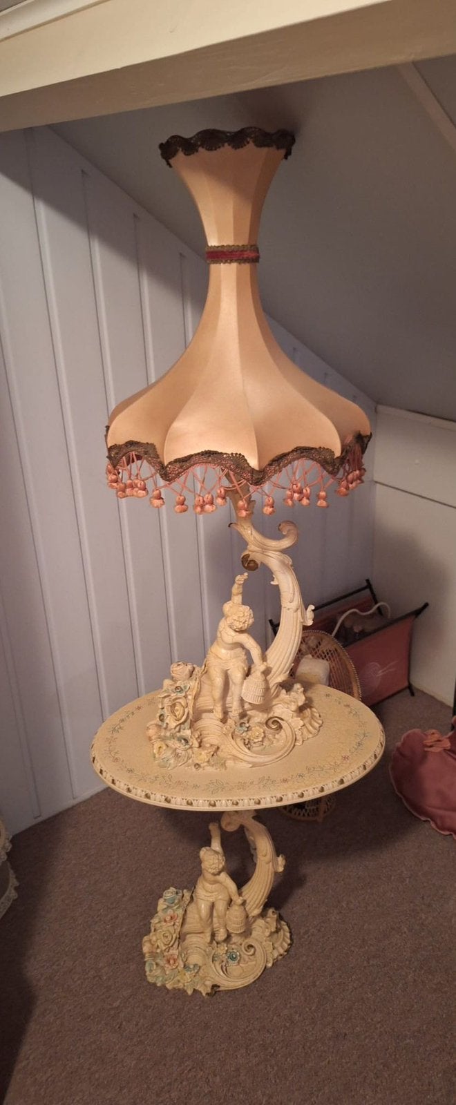Schemerlamp barok style, Antiek en Kunst, Ophalen