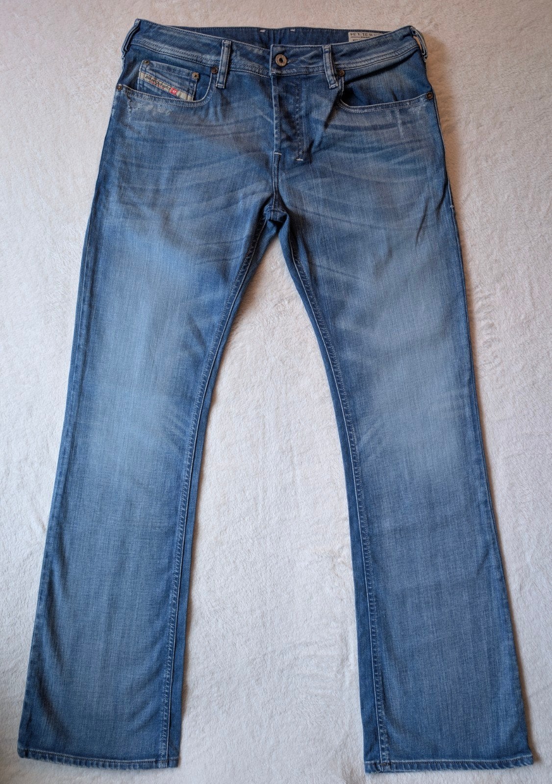 Diesel Zathan Bootcut 008W7 31 / 34 Stretch Vintage, Kleding | Heren, Spijkerbroeken en Jeans, Diesel, Blauw, W32 (confectie 46) of kleiner