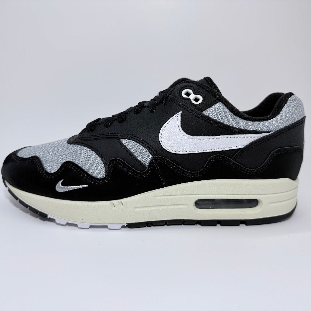 Nike Air Max 1 Patta Waves Black - Maat 42.5, Kleding | Heren, Zwart, Nike, Nieuw, Ophalen of Verzenden