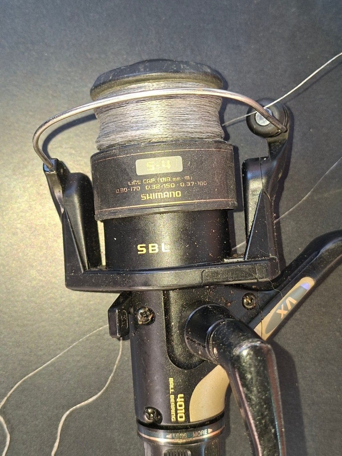 Hypron XS Feeder 3.60m met Shimano SBL molen, Ophalen, Gebruikt, Complete hengel