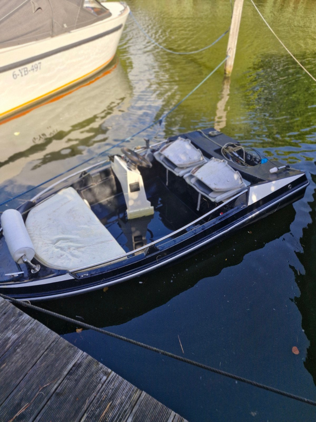 Leuk bootje, 320x160cm, voor de handige klusser, Ophalen, Gebruikt