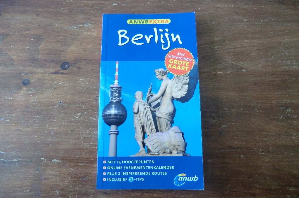 reisgids - Berlijn - anwb extra (2015) / Duitsland, Boeken, Gelezen, Europa, Ophalen of Verzenden, Reisgids of -boek