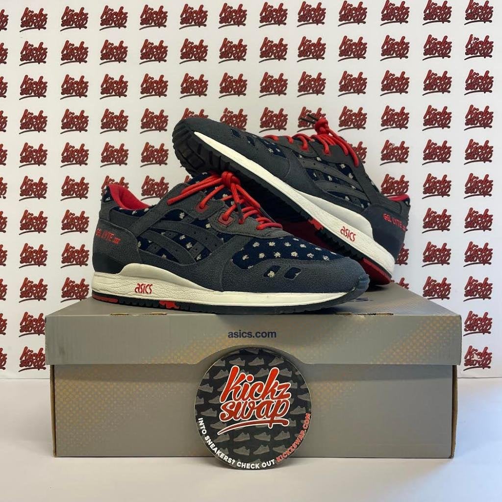 Asics Gel Lyte III Nippon x Bait | EU 41,5, Overige kleuren, Ophalen of Verzenden, Sneakers of Gympen, Gedragen