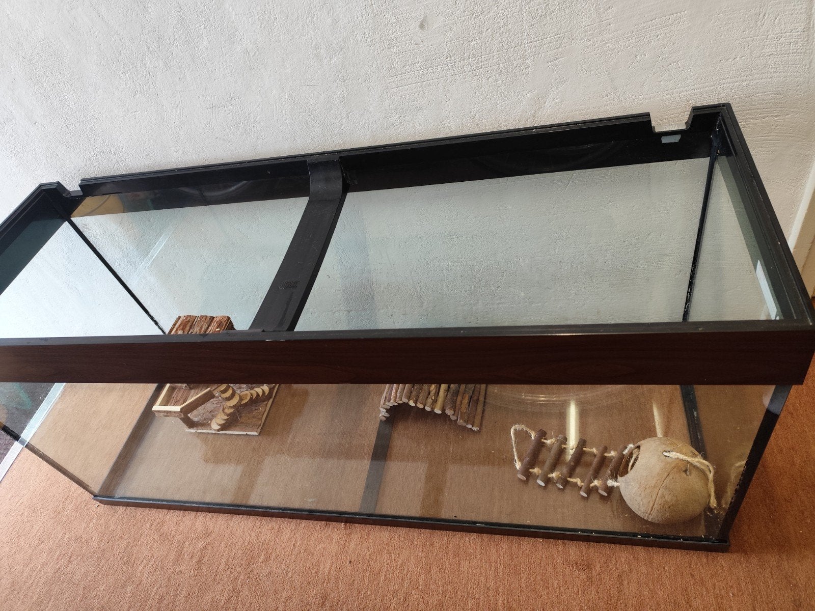 Hamster hok glas, Ophalen, Zo goed als nieuw, Terrarium of Paludarium