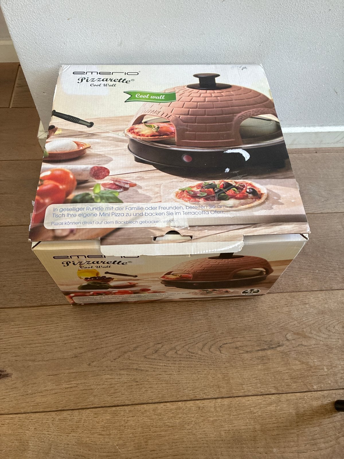 Emerio Pizzarette Cool Wall - 1 keer gebruikt, Witgoed en Apparatuur, Ophalen of Verzenden, Zo goed als nieuw, Overige merken