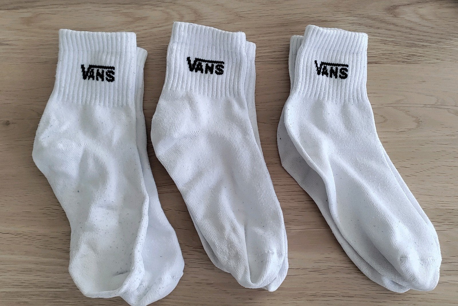 12 x Vans half crew sokken maat S 34,5-38, Gebruikt, Vans, Jongen of Meisje, Ophalen of Verzenden