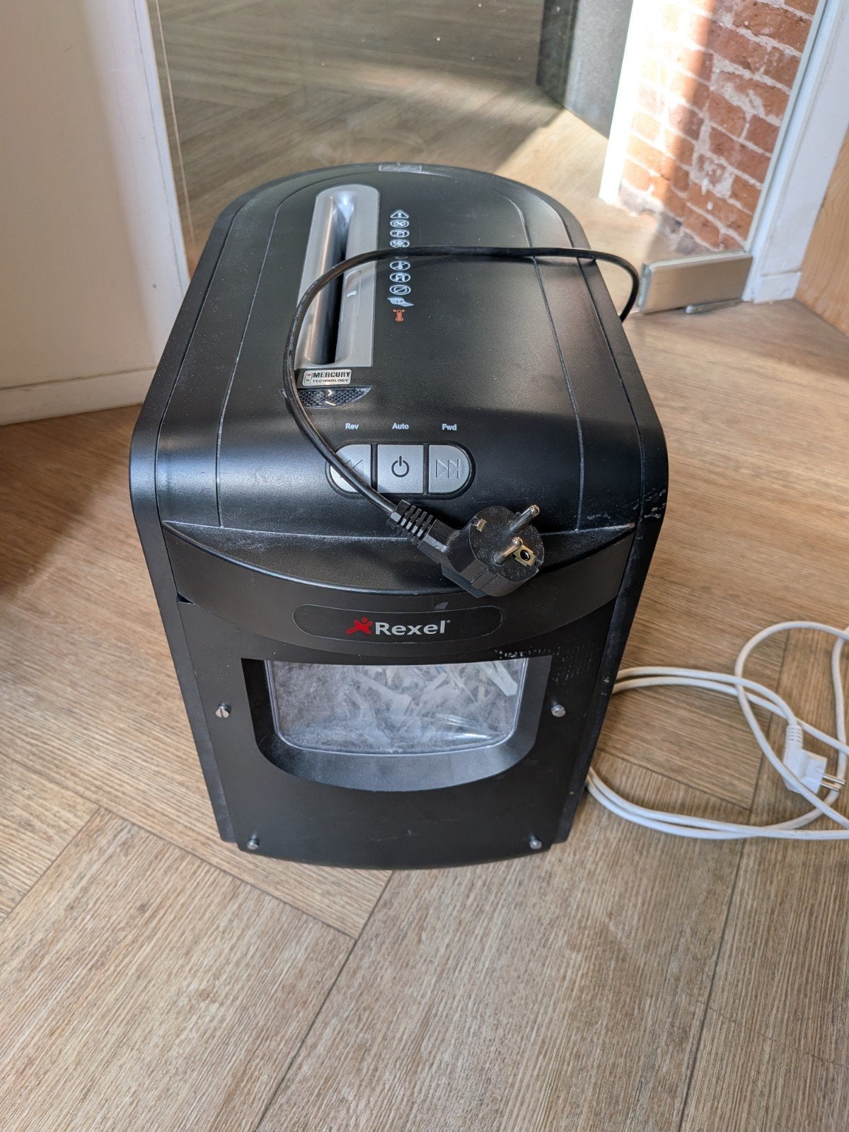 Rexel Mercury Papiervernietiger - Veilig en Efficiënt, Ophalen of Verzenden, Gebruikt