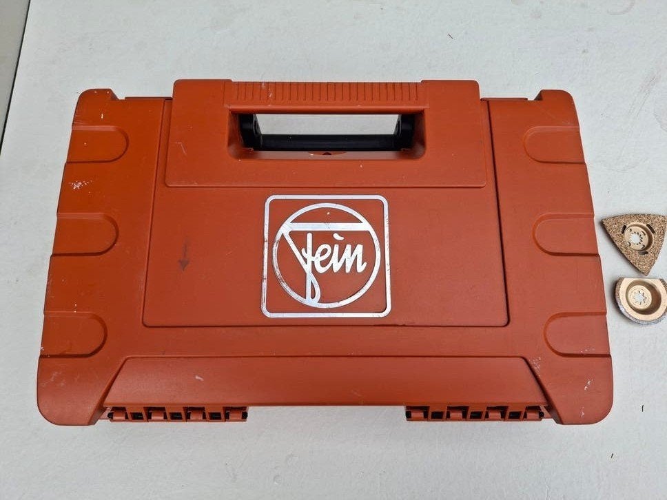 Fein FMM250Q Multitool met accessoires en koffer, Ophalen, Gebruikt, Minder dan 600 watt, Overige typen