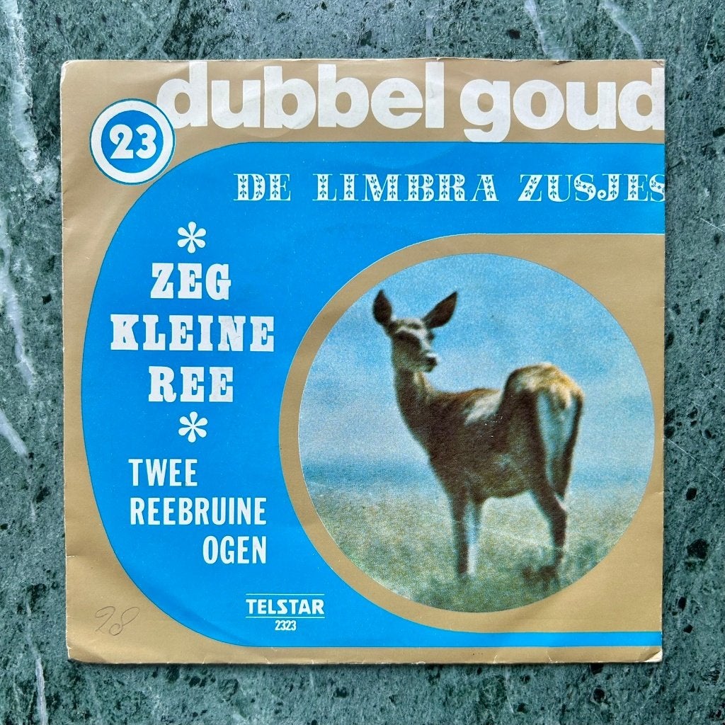 Telstar 2323 - Limbra Zusjes - Zeg kleine ree + Reebruin oog, Cd's en Dvd's, Vinyl Singles, Ophalen, 7 inch, Zo goed als nieuw