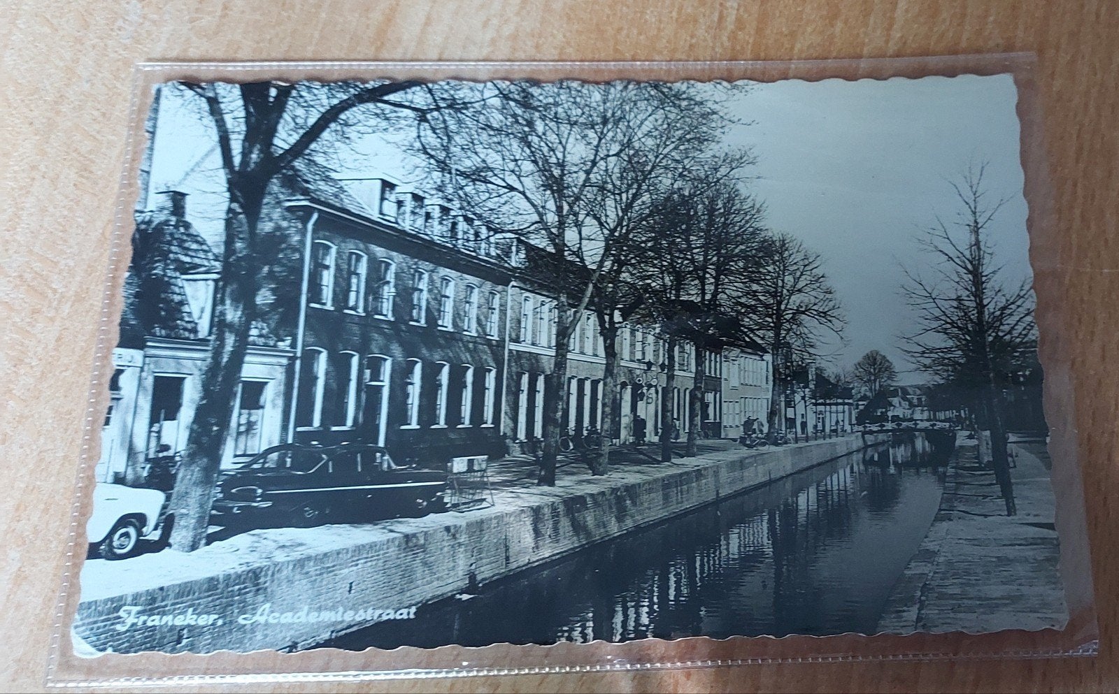 Franeker,  Academiestraat, Ophalen of Verzenden, 1940 tot 1960, Gelopen, Friesland
