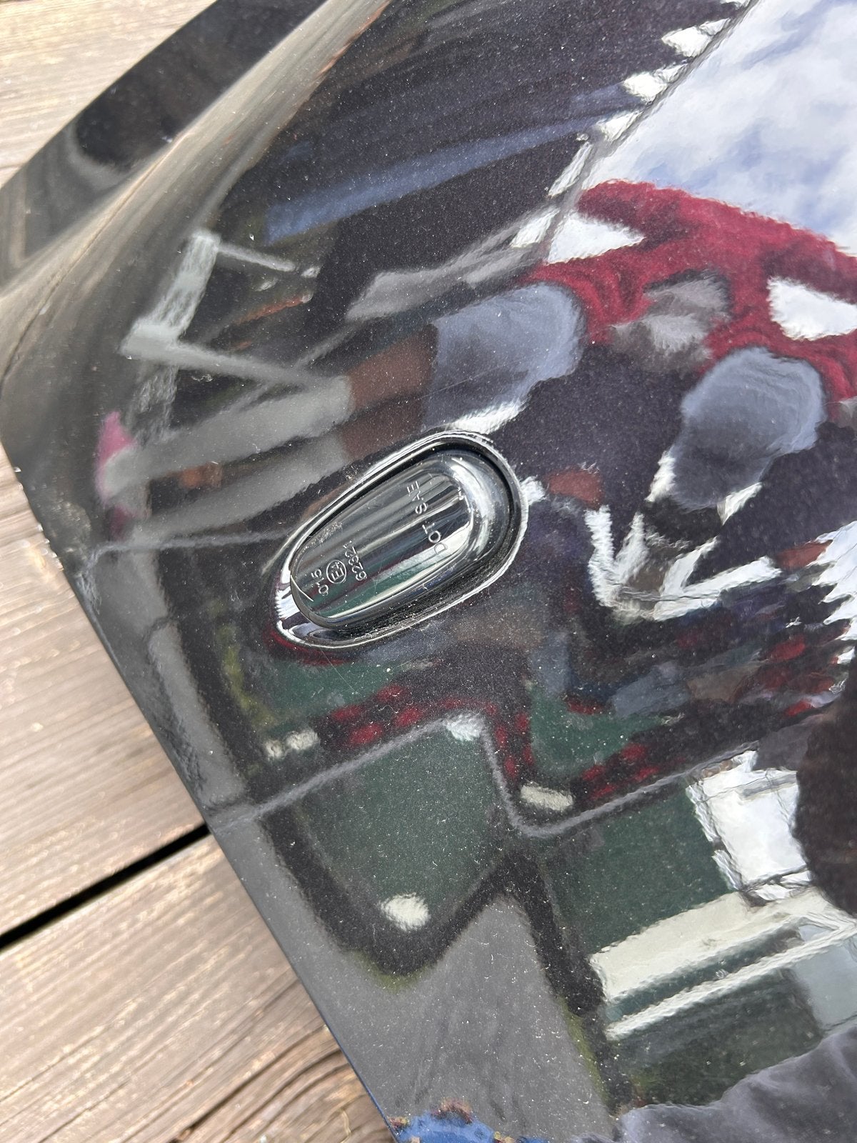 Alfa Romeo Mito Spatborden met Smoke LED Knipperlichten, Ophalen, Gebruikt, Voor, Spatbord