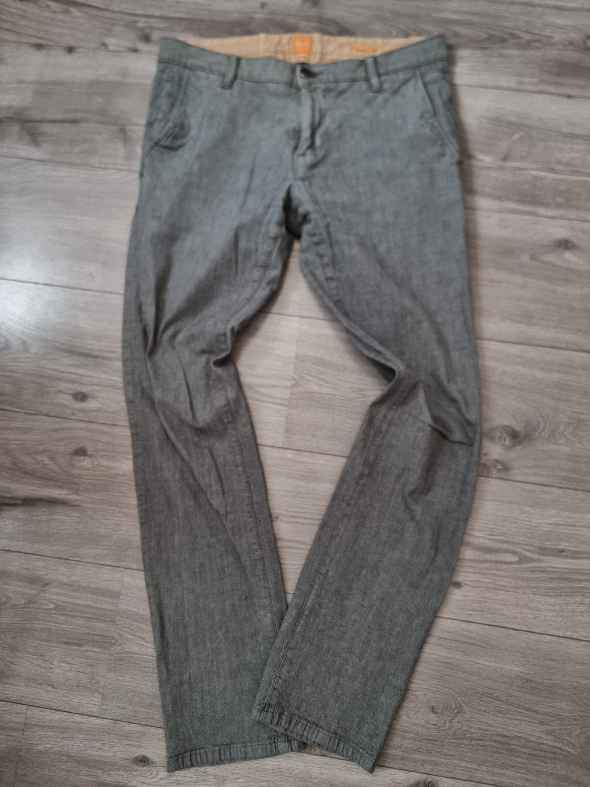 Grijs heren broek Hugo Boss, maat 48 (BG5), Kleding | Heren, Spijkerbroeken en Jeans, Ophalen of Verzenden, Zo goed als nieuw