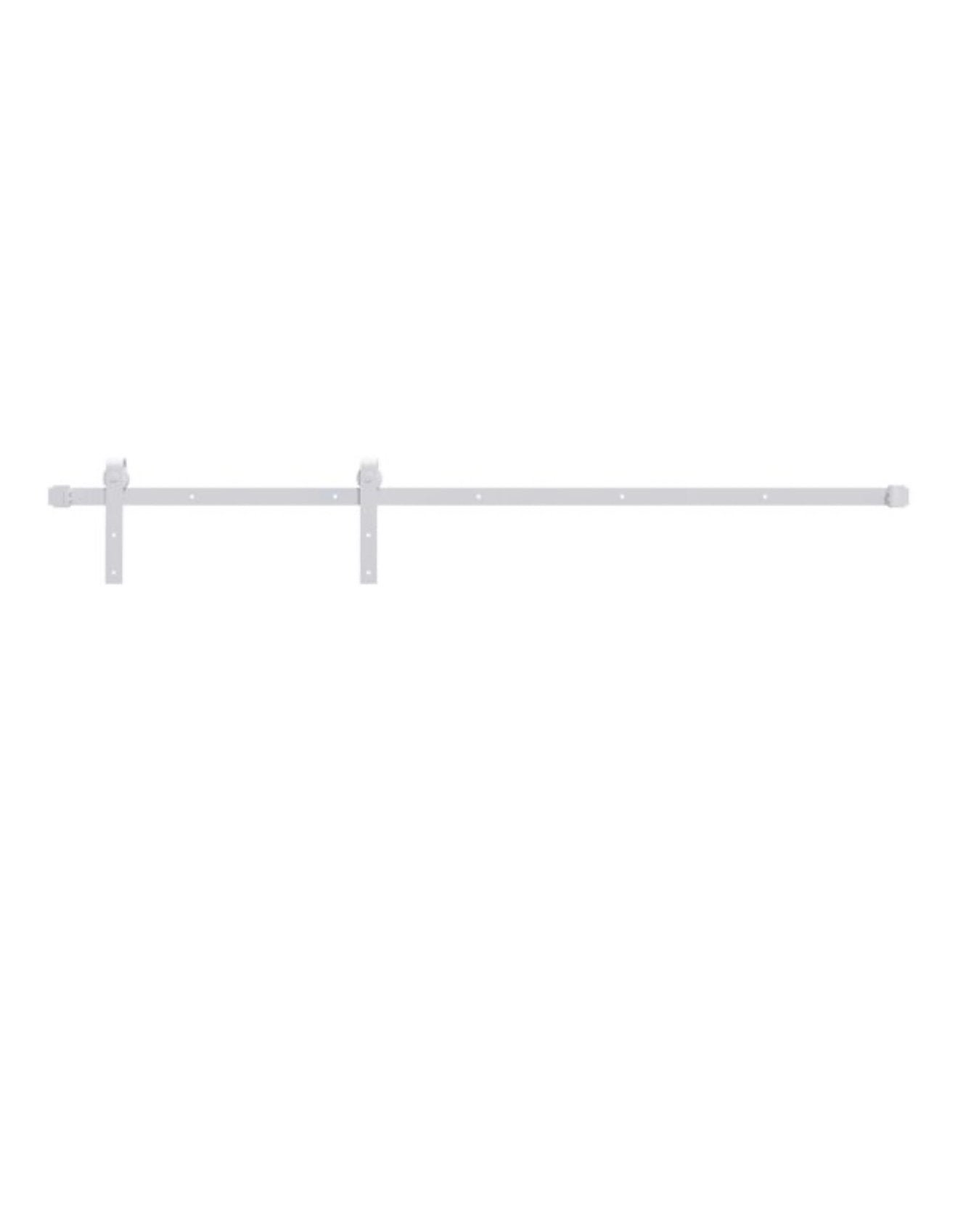Schuifdeur systeem beslagset wit 183 centimeter, Ophalen, 120 cm of meer, Binnendeur, Nieuw