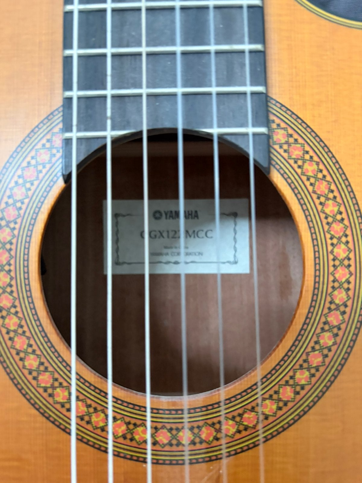 Yamaha CGX122MCC gitaar en Yamaha APX5NA, Ophalen, Gebruikt, Klassieke of Spaanse gitaar
