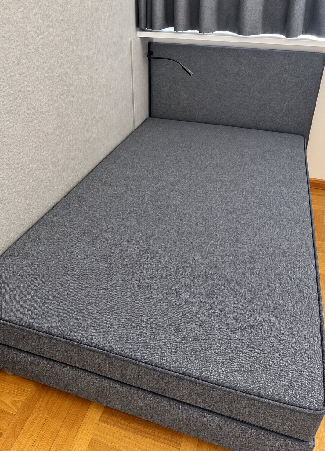 Boxsprings 120x200, Ophalen, Zo goed als nieuw, Twijfelaar, 120 cm