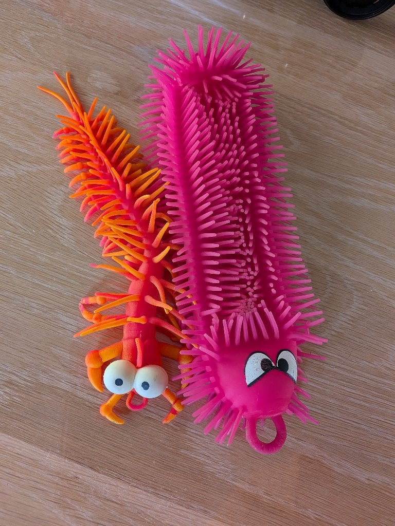 wormen om in te knijpen, Ophalen of Verzenden, Zo goed als nieuw